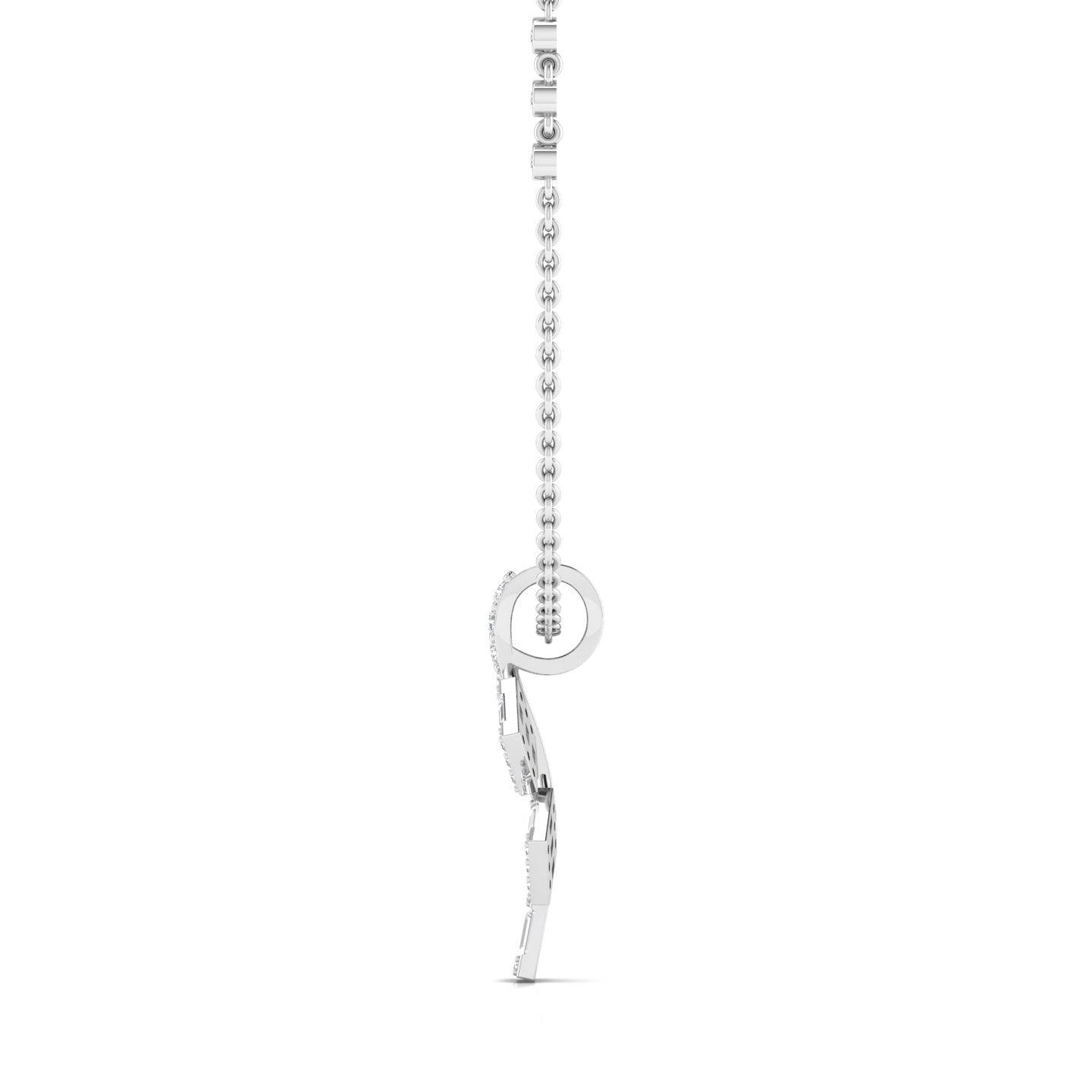 Fancy & Round Diamonds Whimsical Wonder Pendant with Chain