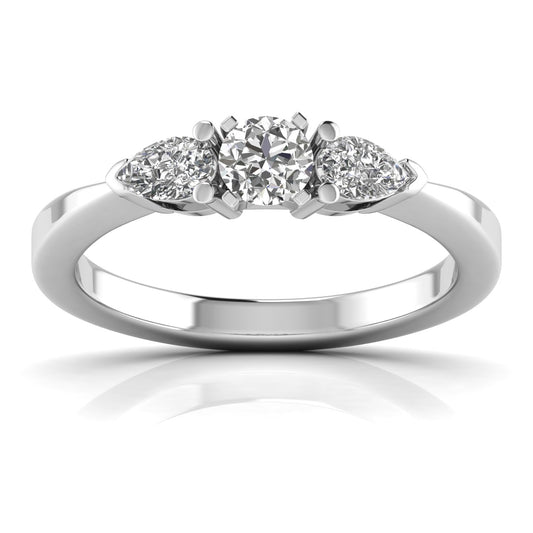 Endless Glamorous Fancy With Brilliant Cut Diamond Ring