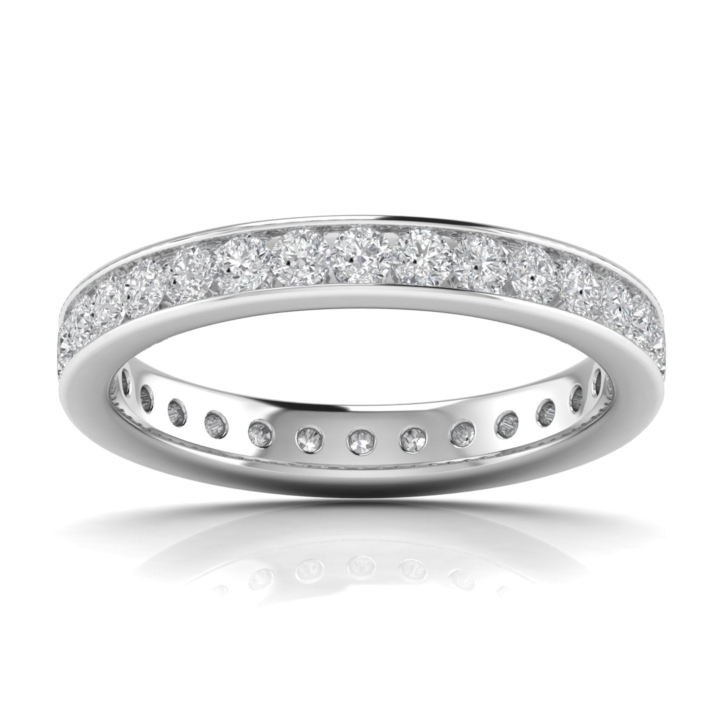 1.20 Carats Diamonds Eternity Band