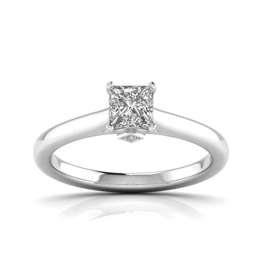 Kessler Princess Cut Diamond Ring