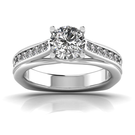 Lily Elegant Solitaire Ring