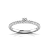 Resplendent Solitaire Ring