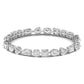 Multi Shapes Diamond Architectural Art Bracelet