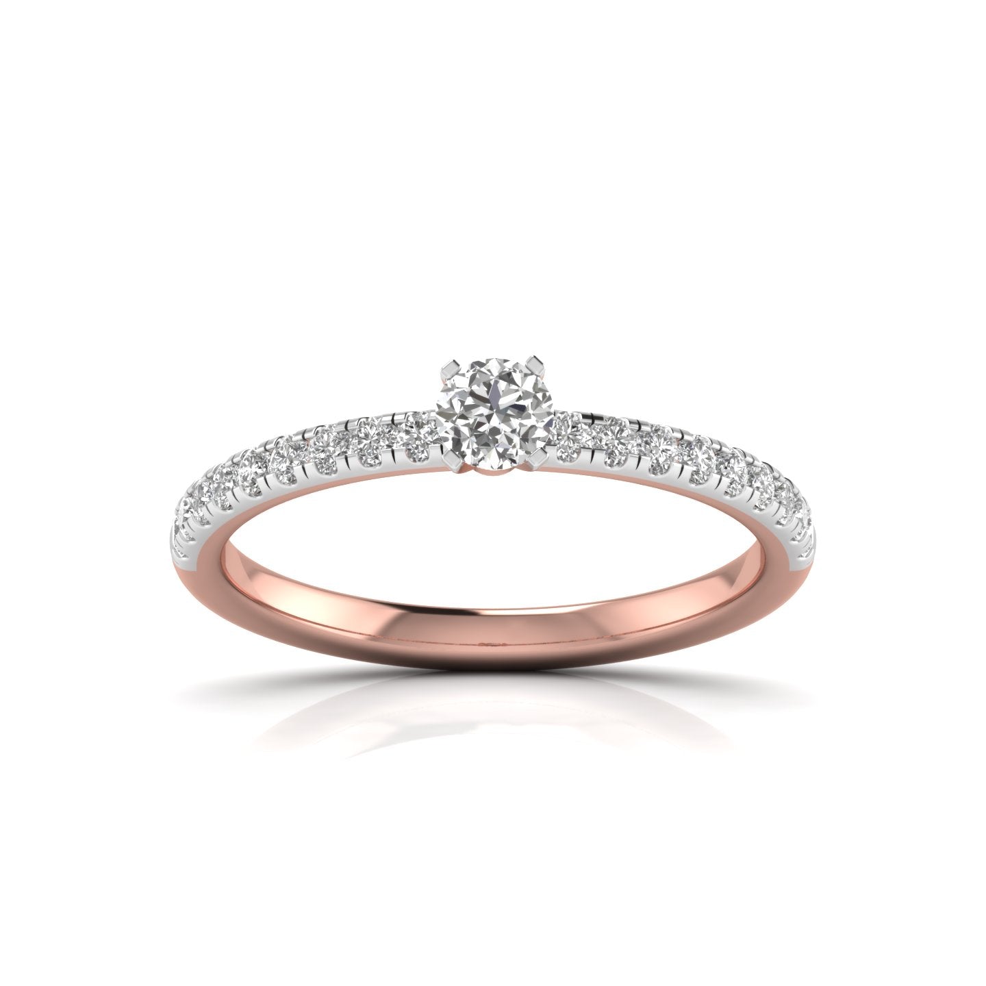 Resplendent Solitaire Ring