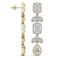 1.58 Carat Round Cut Diamonds Dangler