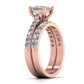 Princess Solitaire Band Ring