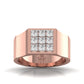 Urban Diamond Grid Ring