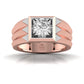 1 Carat Majestic Square Solitaire Ring