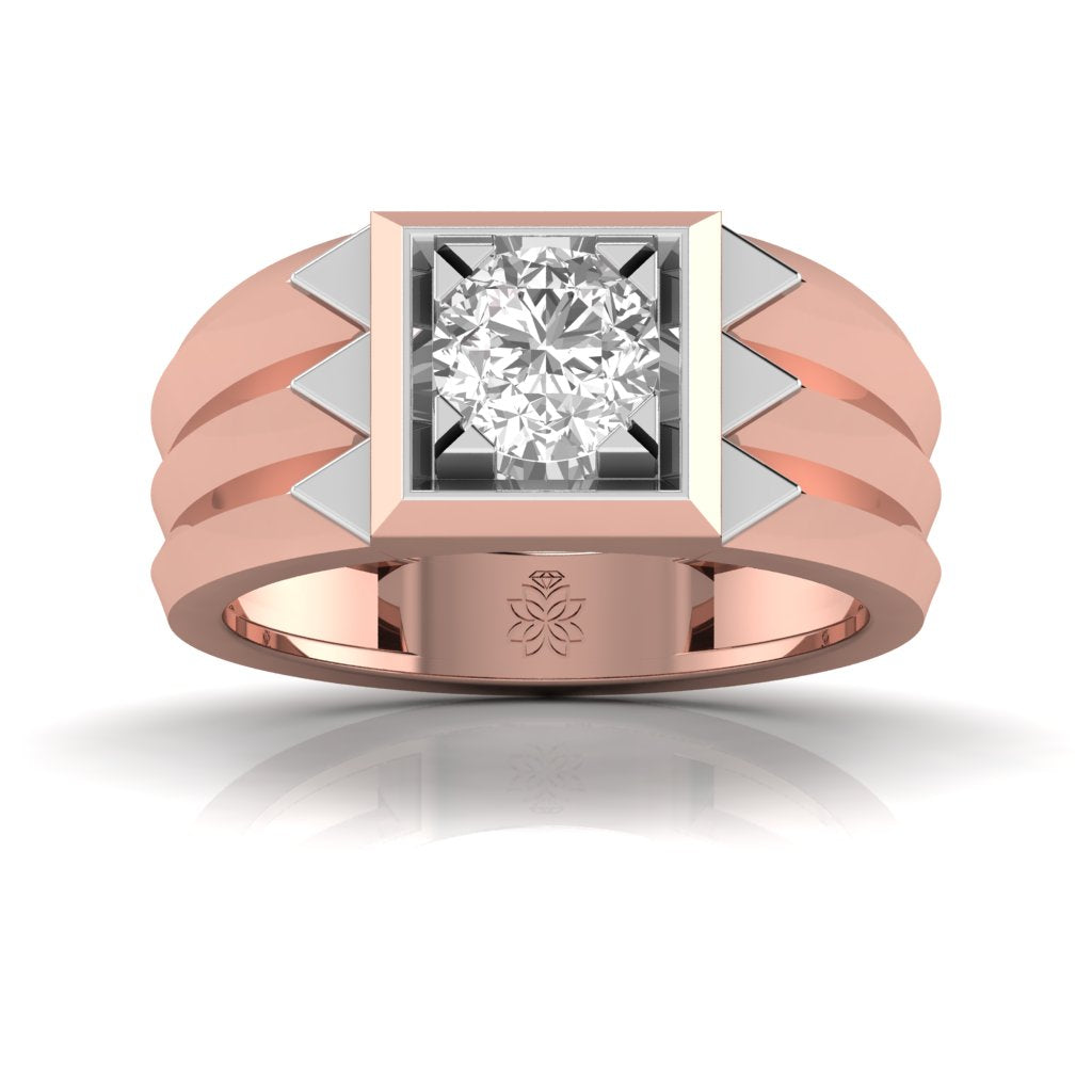 1 Carat Majestic Square Solitaire Ring