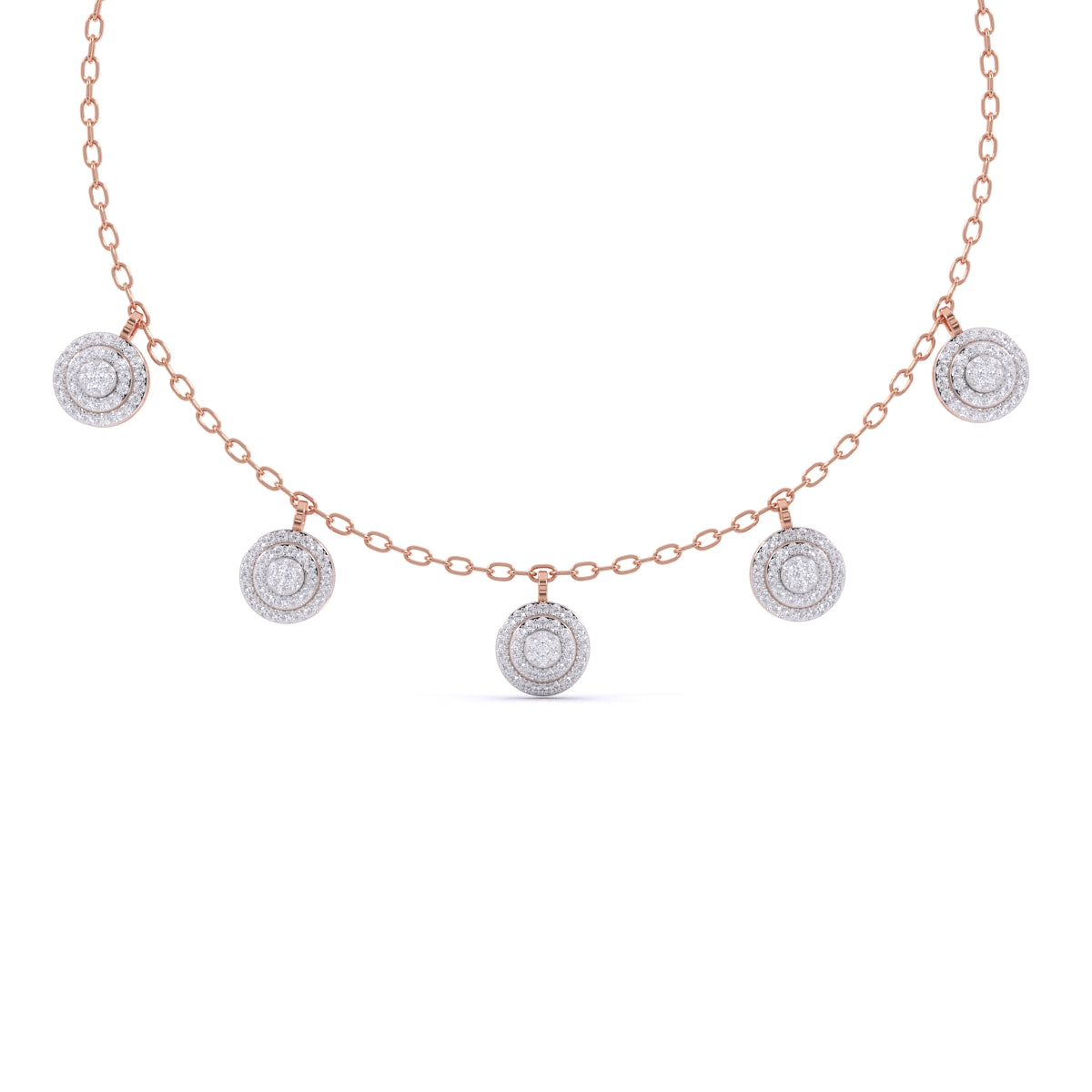 Round-Laced Necklace