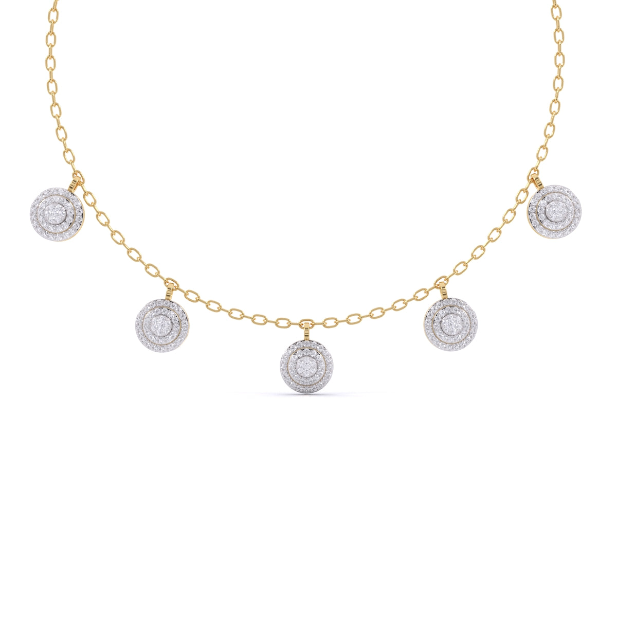 Round-Laced Necklace