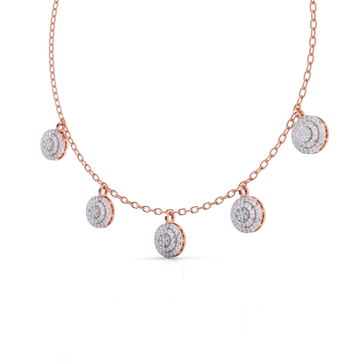 Round-Laced Necklace