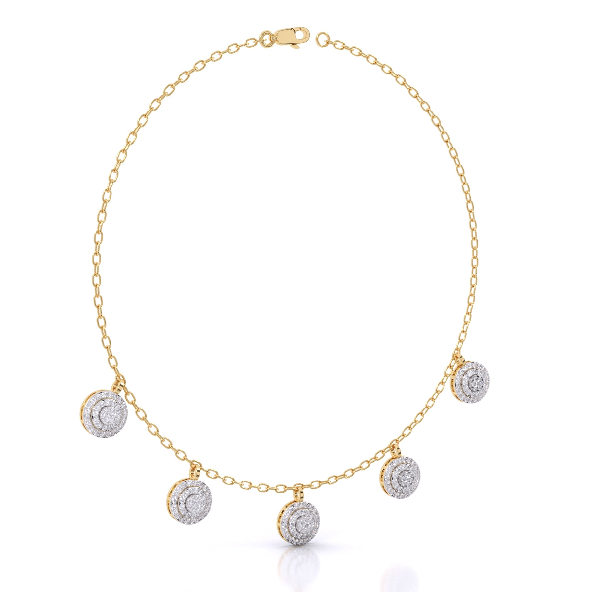 Round-Laced Necklace