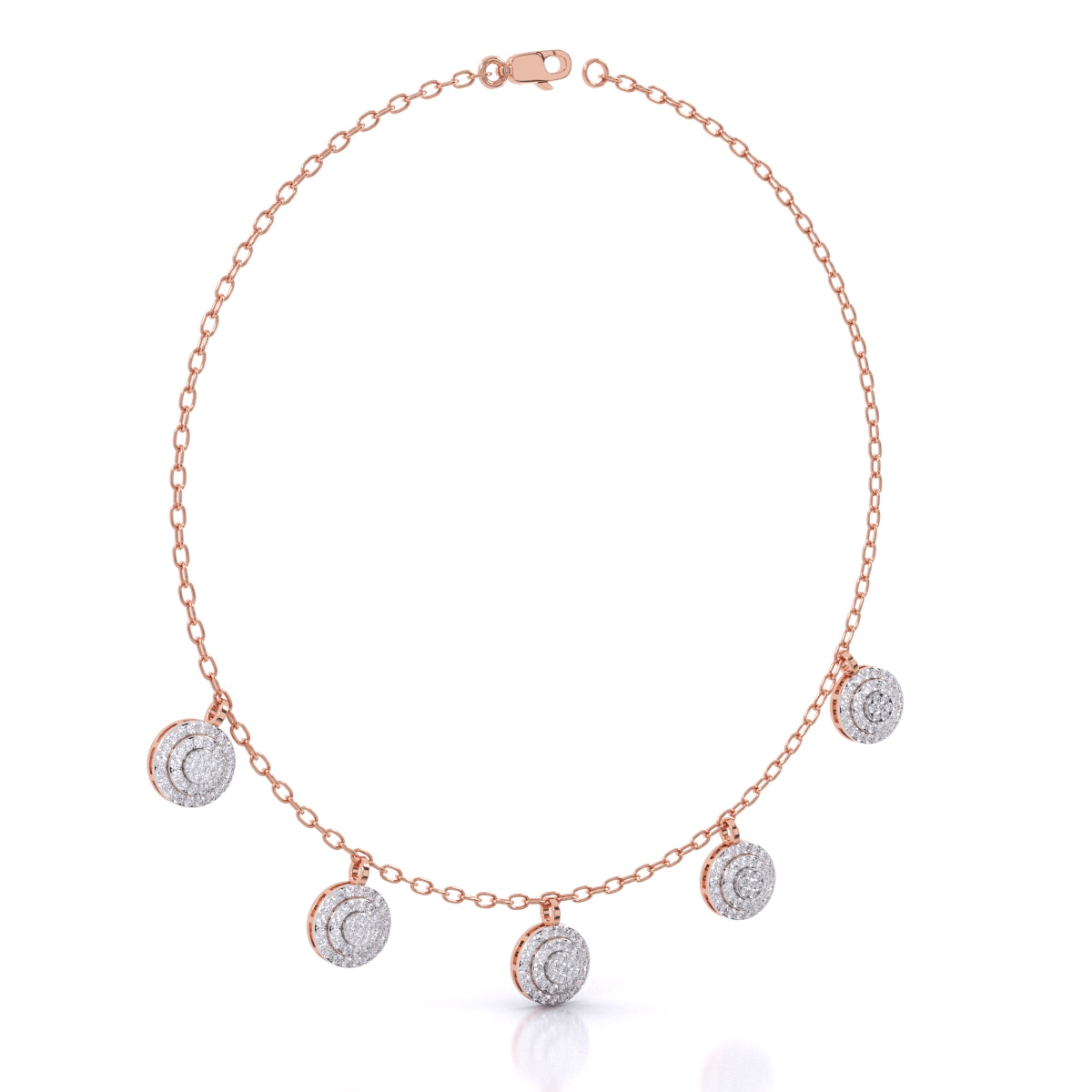 Round-Laced Necklace