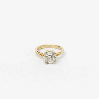2.25 Carat Lab-Grown Diamond Gold Solitaire Ring
