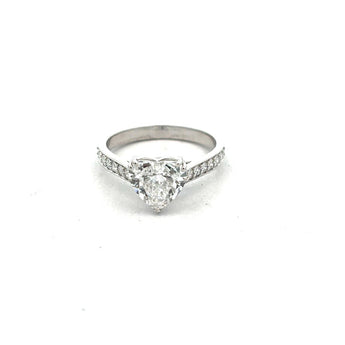 1.8 Carat Heart Shape Diamond Engagement Ring
