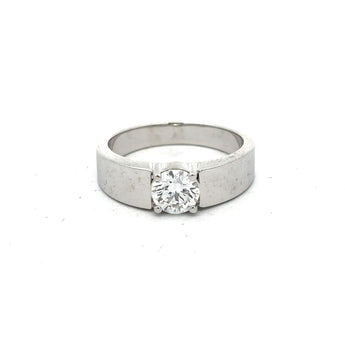 1.0 Carat Round Diamond Solitaire Ring
