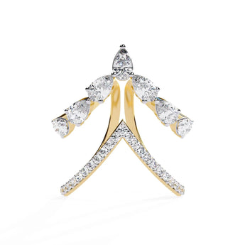 Buy Butterfly Diamond Engagement Ring from Ivana Jewels Best lab grown diamond jewellery brand