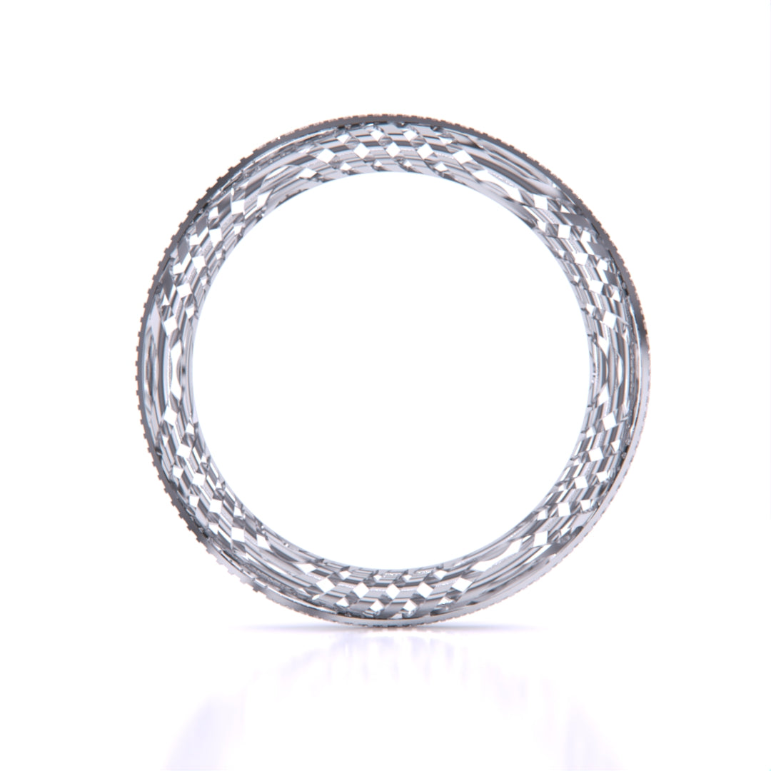 Carol Trellis Small Diamonds Bangle