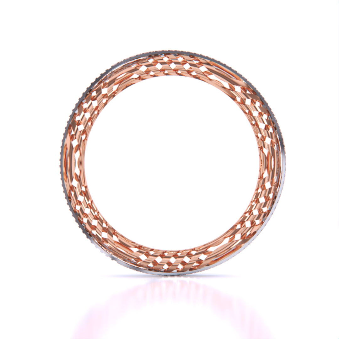 Carol Trellis Small Diamonds Bangle