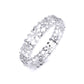 Gorgeous Design Solitaire Cushion & Round Diamond Bangle