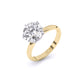 3 Carat Radiance Crown Solitaire Ring