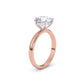 3 Carat Radiance Crown Solitaire Ring