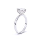 3 Carat Radiance Crown Solitaire Ring