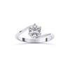 Simplicity Curve Solitaire Ring