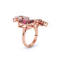 Ruby & Mixed Shape Diamonds Ring