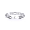 Round Diamonds Royal Queen Bangle Bracelet