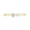 Exquisite Diamond Embrace Bracelet