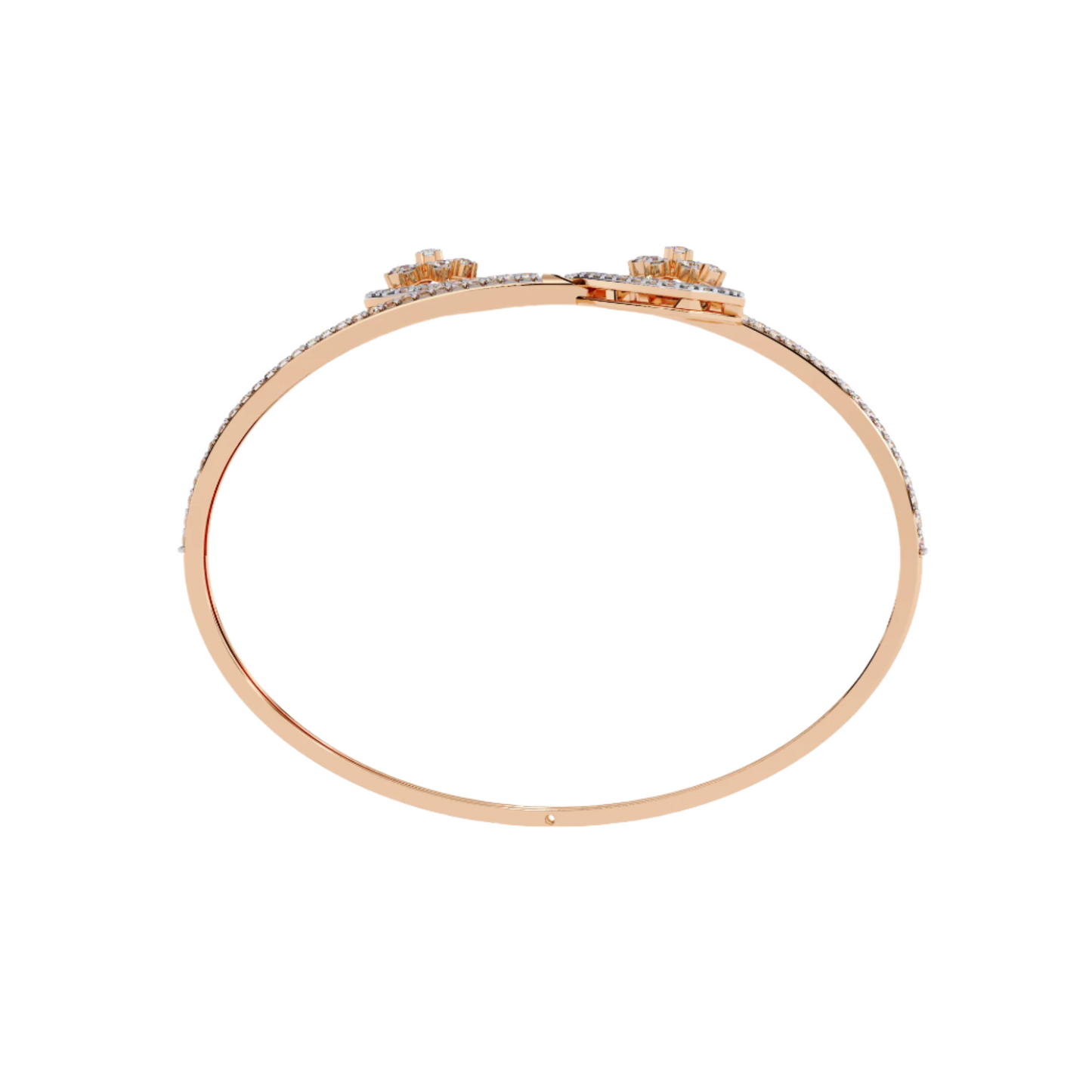 Delicate Diamond Bangle