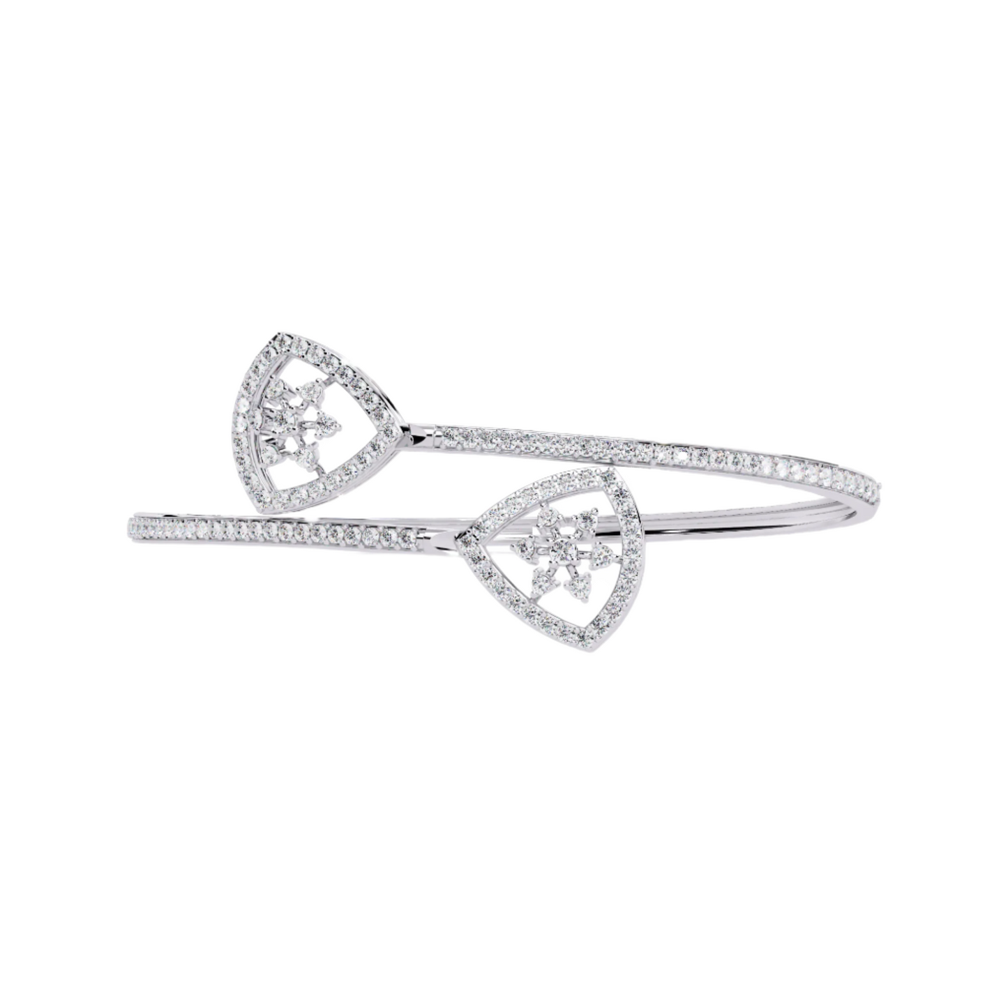 Delicate Diamond Bangle