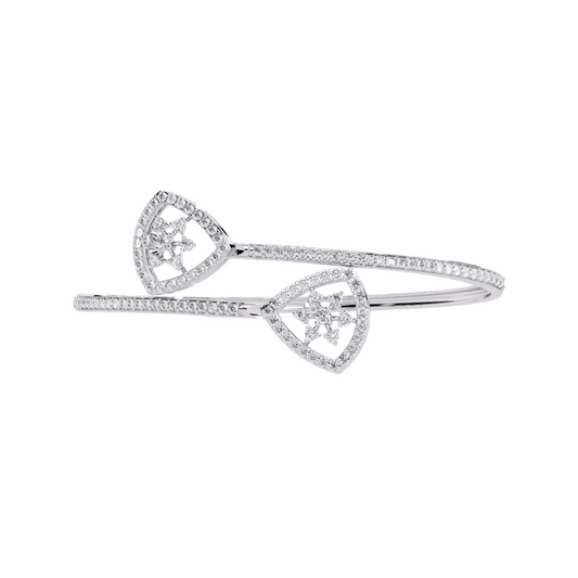 Delicate Diamond Bangle