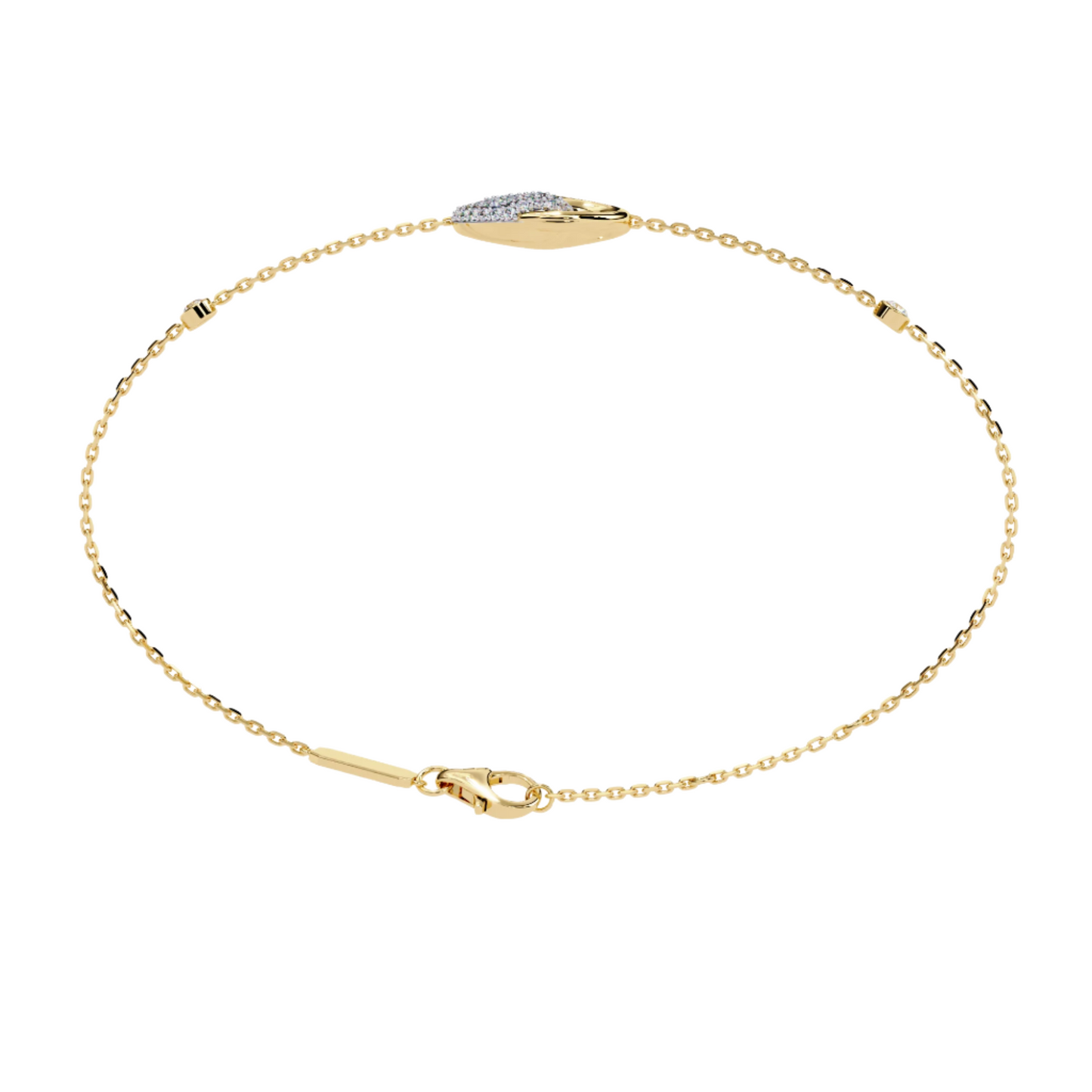 Heartfelt Diamond Bangle