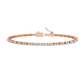 Round Diamond Tennis Bracelet