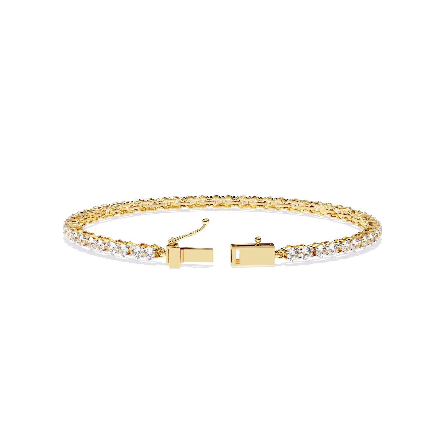 Elegance Swarovski Matrix Tennis Bracelet