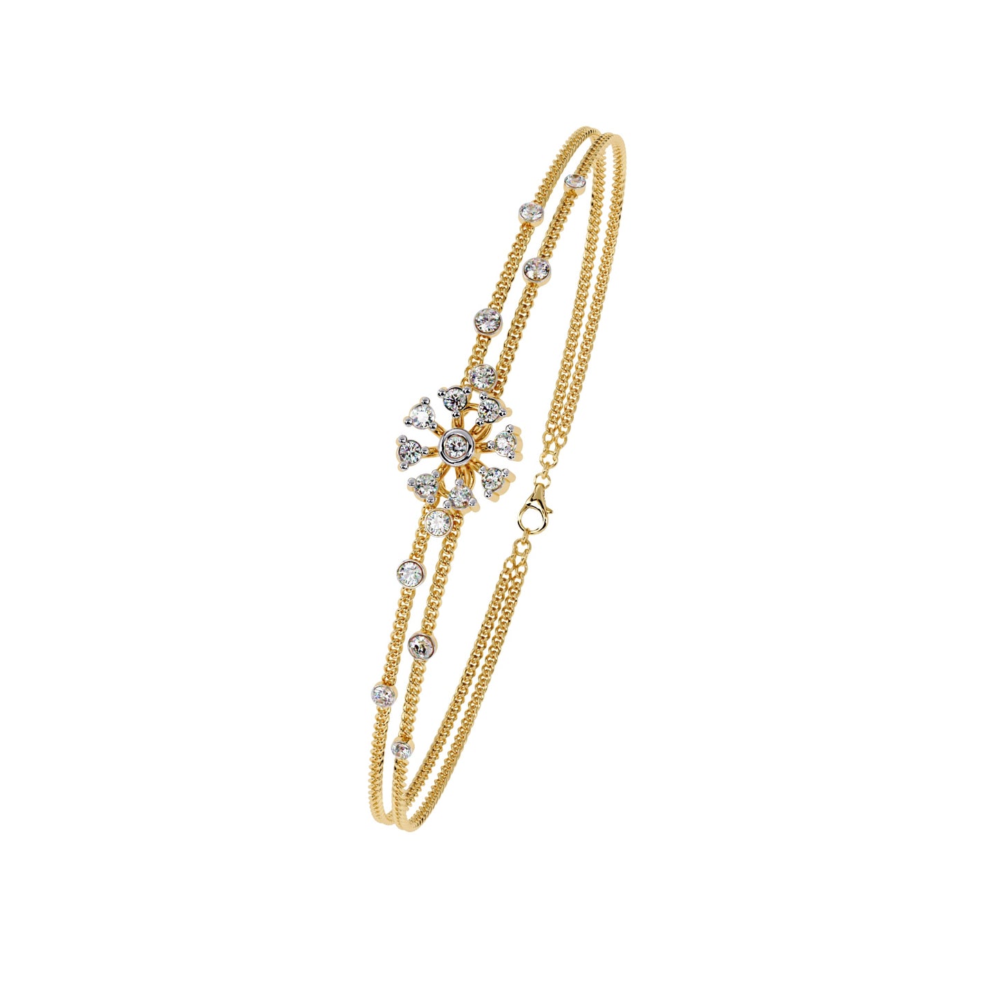 Designer Diamond Accent Bracelet