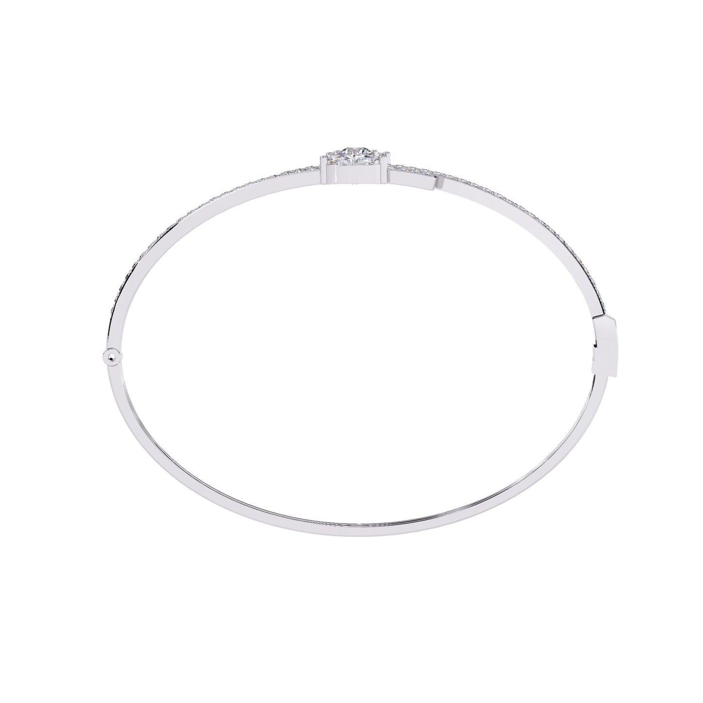 Sparkling Crystal Bangle Bracelet