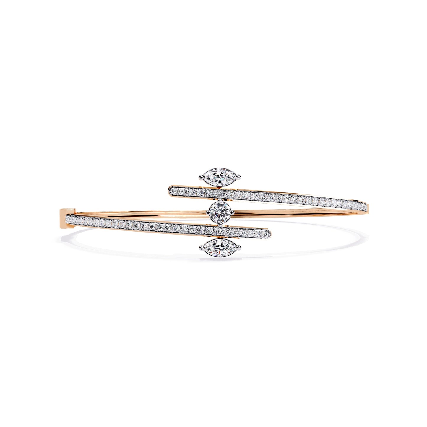 Sparkling Crystal Bangle Bracelet