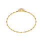 Delicate Diamond Bracelet in Two-Tone