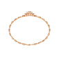 Delicate Diamond Bracelet in Two-Tone