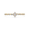 Delicate Diamond Bracelet in Two-Tone