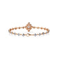 Delicate Diamond Bracelet in Two-Tone