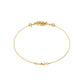 Fine Gold Bracelet with Sparkling Diamonds