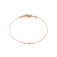 Fine Gold Bracelet with Sparkling Diamonds