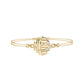 Fine Gold Bracelet with Sparkling Diamonds