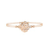 Fine Gold Bracelet with Sparkling Diamonds