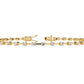 Diamond Bracelet with Geometric Bar Design